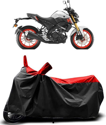 KEDIT Two Wheeler Cover for Yamaha(MT 15, Red, Black)