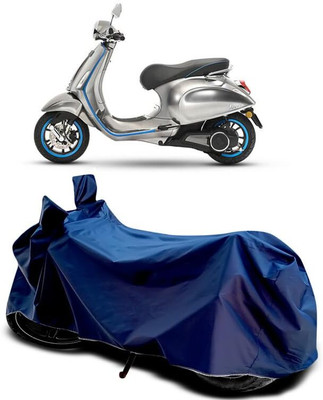 AASHTIK MART Two Wheeler Cover for Vespa(Piaggio Vespa, Blue)