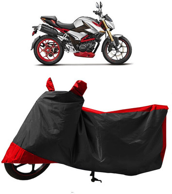 GROFATIK Two Wheeler Cover for Hero(XF3R, Red)