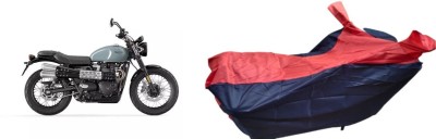 malti Two Wheeler Cover for Triumph(Street Scrambler BS6, Red, Blue)