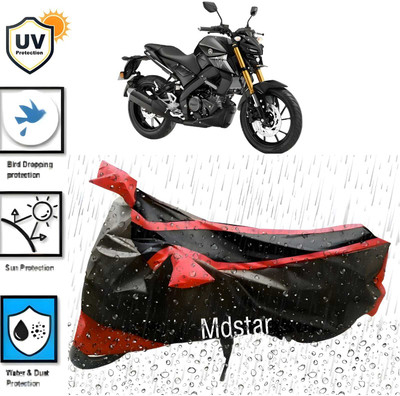 Mdstar Waterproof Two Wheeler Cover for Yamaha(MT 15, Black)