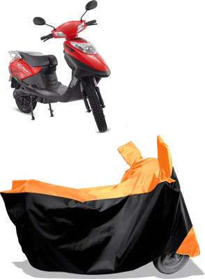 Amexride Two Wheeler Cover for Hero Electric(Electric Flash, Multicolor)
