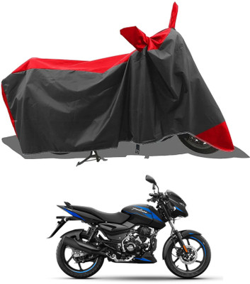 KEDIT Two Wheeler Cover for Bajaj(Pulsar 150, Red)