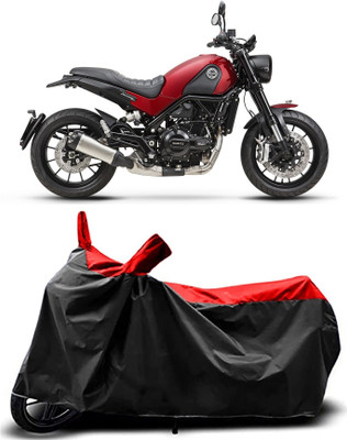 MMSSTAR Waterproof Two Wheeler Cover for Benelli(Leoncino 800, Red)