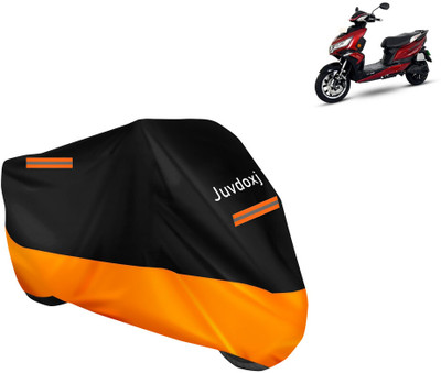 Juvdoxj Waterproof Two Wheeler Cover for Okinawa(Raise BS6, Orange)