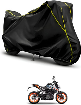 CODOKI Waterproof Two Wheeler Cover for KTM(125 Duke, Black, Black)