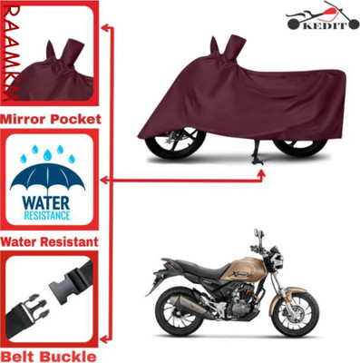LIFE TO HUB Two Wheeler Cover for Hero, Honda, Bajaj, Ather, TVS, Yamaha(Sport 63 48V, Maroon)