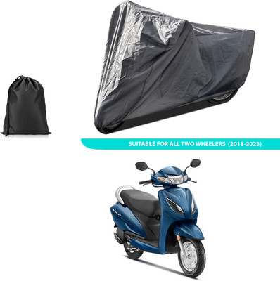 PAGORA Waterproof Two Wheeler Cover for Honda(Activa 6G, Grey)