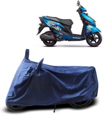 Mdstar Waterproof Two Wheeler Cover for Suzuki(Avenis 125, Blue)