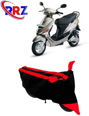 RRZ Waterproof Two Wheeler Cover for Hero(Electric E-Sprint, Black, Red)