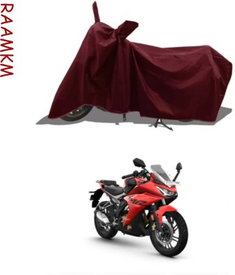 LIFE TO HUB Two Wheeler Cover for Hero, Honda, Bajaj, Ather, TVS, Yamaha(Glamour i3s, Maroon)