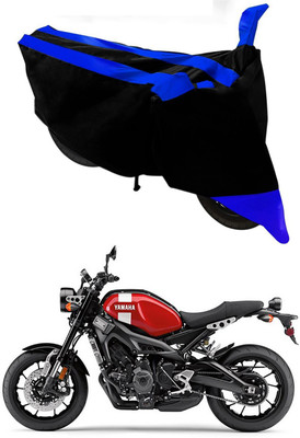Mdstar Waterproof Two Wheeler Cover for Yamaha(XSR155, Blue, Black)