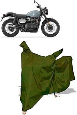 Amexride Two Wheeler Cover for Triumph(Street Scrambler BS6, Maroon)