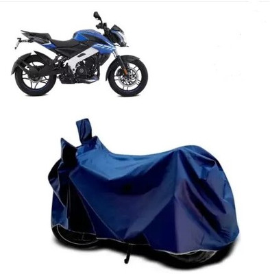 Tritika Waterproof Two Wheeler Cover for Bajaj(Pulsar NS 200, Blue)