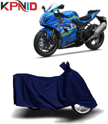 KPNID Waterproof Two Wheeler Cover for Suzuki(GSX R1000, Blue)