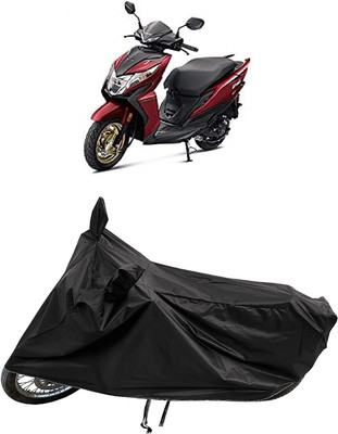 KEDIT Two Wheeler Cover for Honda(Dio, Black)