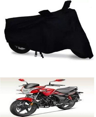 DeepShakshi AUTOMOTIVE Waterproof Two Wheeler Cover for Honda(Passion Xpro, Black)