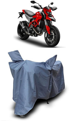 MADAFIYA Waterproof Two Wheeler Cover for Ducati(Hypermotard, Grey)