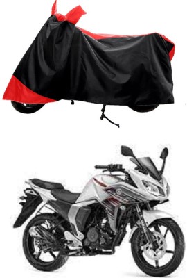 GROFATIK Two Wheeler Cover for Yamaha(Fazer, Red)