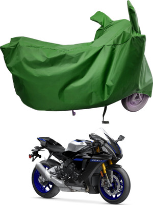 Amexride Two Wheeler Cover for Yamaha(YZF R1 M BS6, Maroon)