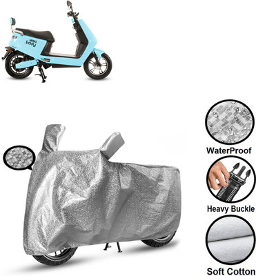 CODOKI Waterproof Two Wheeler Cover for Hero(Electric E-Sprint, Silver)