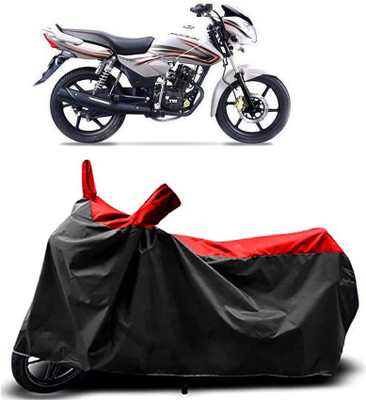 MMSSTAR Waterproof Two Wheeler Cover for TVS(Pep+ BS6, Red)