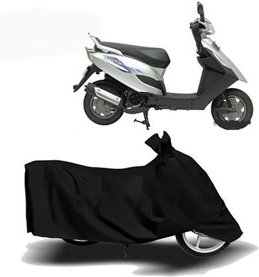 MMSSTAR Waterproof Two Wheeler Cover for Bajaj(Kristal, Black)