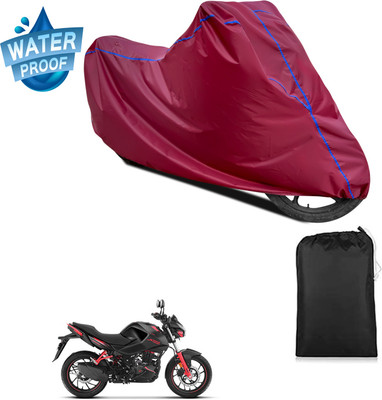 PAGORA Waterproof Two Wheeler Cover for Hero(CBZ Extreme, Maroon)