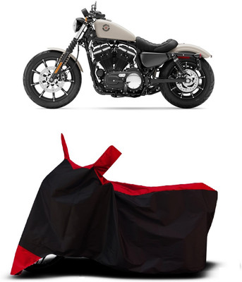 VESMEI Two Wheeler Cover for Harley Davidson(Iron 883, Red)