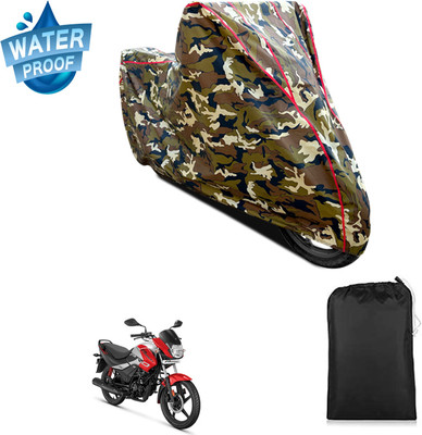 GOSHIV-car and bike accessories Waterproof Two Wheeler Cover for Hero(Passion Pro i3S, Yellow)