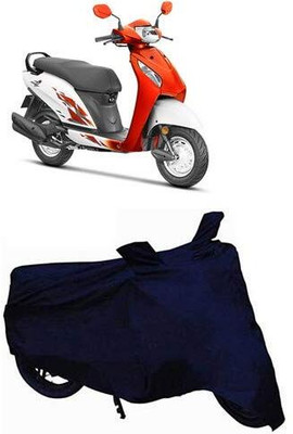 AASHTIK MART Two Wheeler Cover for Honda(Activa, Blue)