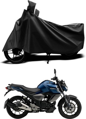 KEDIT Two Wheeler Cover for Yamaha(FZ S FI New, Black)