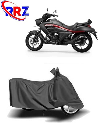 RRZ Waterproof Two Wheeler Cover for Suzuki(Intruder, Grey)