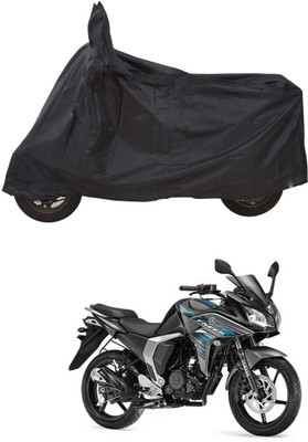 PAGORA Waterproof Two Wheeler Cover for Yamaha(Fazer-FI BS6, Black)