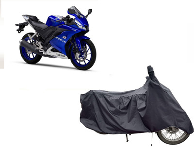 Anlopeproducts Waterproof Two Wheeler Cover for Yamaha(YZF R15, Grey)