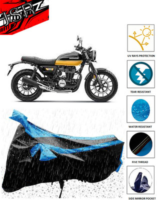 J S R Waterproof Two Wheeler Cover for Honda(CB300R, Blue)