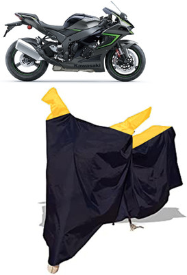 Amexride Two Wheeler Cover for Kawasaki(Ninja ZX-10R, Multicolor)