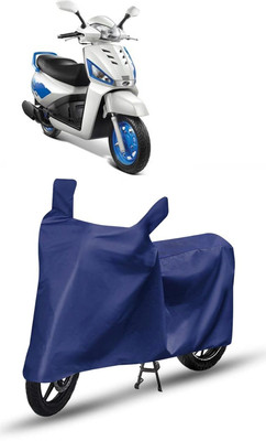 KEDIT Two Wheeler Cover for Mahindra(Gusto, Blue)