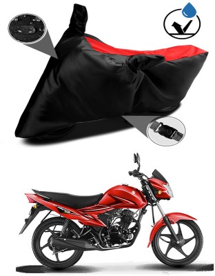 Ascension Two Wheeler Cover for Suzuki(Hayate EP, Black, Red)