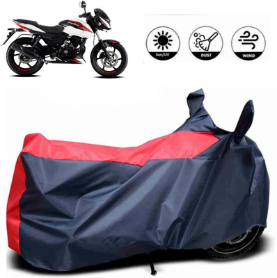ma collections Waterproof Two Wheeler Cover for Bajaj(Pulsar 150, Red)
