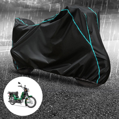 CODOKI Waterproof Two Wheeler Cover for TVS(XL 100 Heavy Duty, Black)
