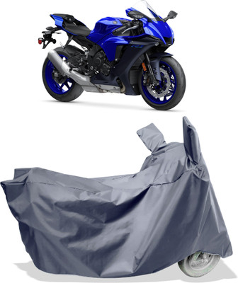 Amexride Two Wheeler Cover for Yamaha(YZF-R1, Grey)
