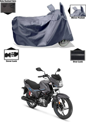 CODOKI Waterproof Two Wheeler Cover for Hero(Glamour i3s BS6, Grey)