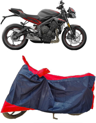 AutoFave Two Wheeler Cover for Triumph(Street Triple RS BS6, Multicolor)