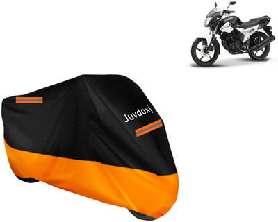 Juvdoxj Waterproof Two Wheeler Cover for Yamaha(SZ R, Orange)