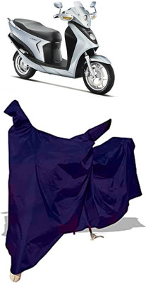 Amexride Two Wheeler Cover for Hero(Leap Hybrid SES BS6, Blue)