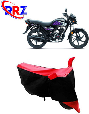 RRZ Waterproof Two Wheeler Cover for Honda(Dream Neo, Black, Red)