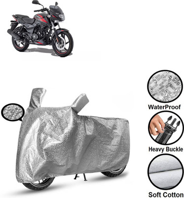 CODOKI Waterproof Two Wheeler Cover for Bajaj(Pulsar 150, Silver)