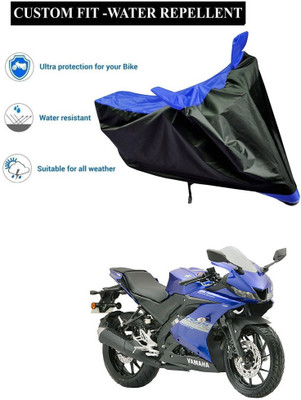 GOSHIV-car and bike accessories Waterproof Two Wheeler Cover for Yamaha(R15S, Blue)