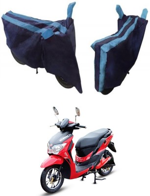 AUTOGARH Two Wheeler Cover for Hero(Electric Dash, Blue)